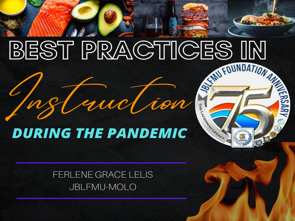 Best Practices in Instruction during Pandemic: Practicum in BS Cruise Ship Management