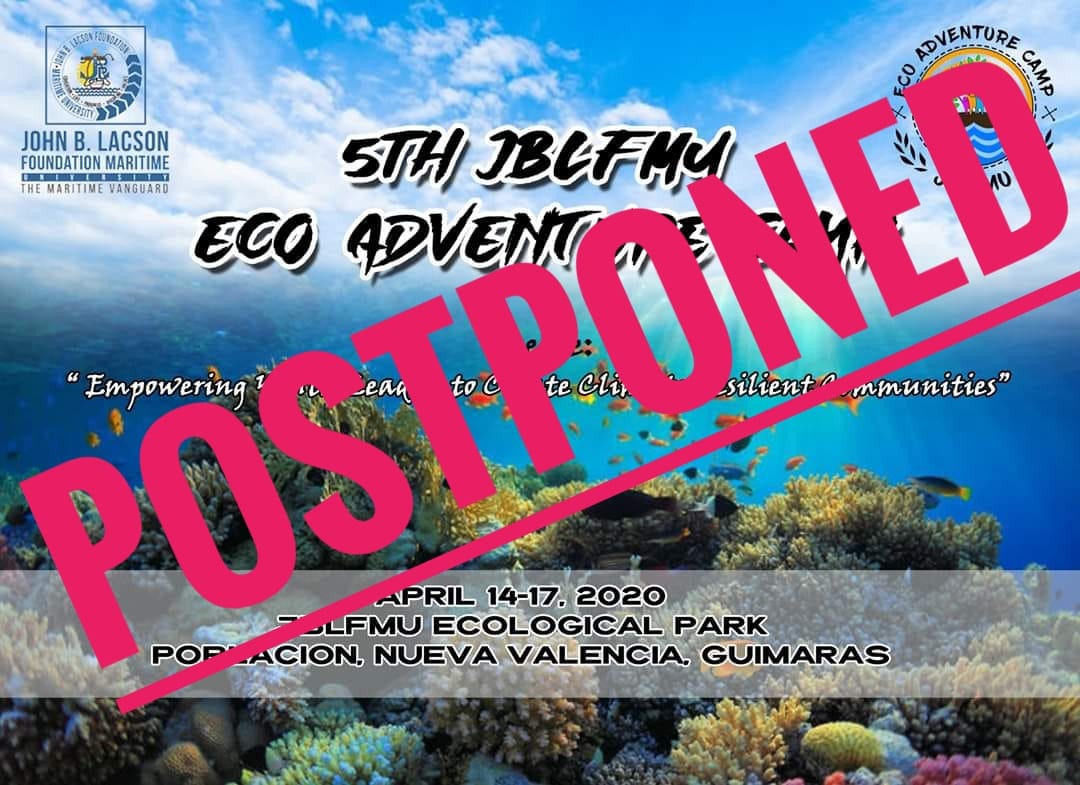 Postponement Notice: 5th JBLFMU Eco-Adventure Camp