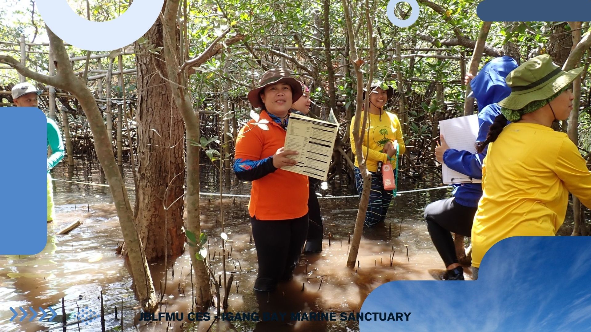 Monitoring Marine Life: JBLFMU Leads Biophysical Assessment of Igang Bay