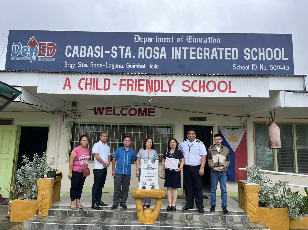 LOCAL NEWS l Fire hits 5 classroom in Guimbal; JBLFMU donates 60 armchairs