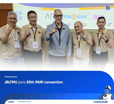 𝗝𝗕𝗟𝗙𝗠𝗨 𝗷𝗼𝗶𝗻𝘀 𝟱𝟬𝘁𝗵 𝗣𝗔𝗠𝗜 𝗰𝗼𝗻𝘃𝗲𝗻𝘁𝗶𝗼𝗻  