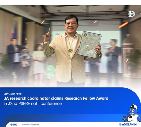 𝗝𝗔 𝗿𝗲𝘀𝗲𝗮𝗿𝗰𝗵 𝗰𝗼𝗼𝗿𝗱𝗶𝗻𝗮𝘁𝗼𝗿 𝗰𝗹𝗮𝗶𝗺𝘀 𝗥𝗲𝘀𝗲𝗮𝗿𝗰𝗵 𝗙𝗲𝗹𝗹𝗼𝘄 𝗔𝘄𝗮𝗿𝗱 𝗶𝗻 𝟯𝟮𝗻𝗱 𝗣𝗦𝗘𝗥𝗘 𝗻𝗮𝘁’𝗹 𝗰𝗼𝗻𝗳𝗲𝗿𝗲𝗻𝗰𝗲