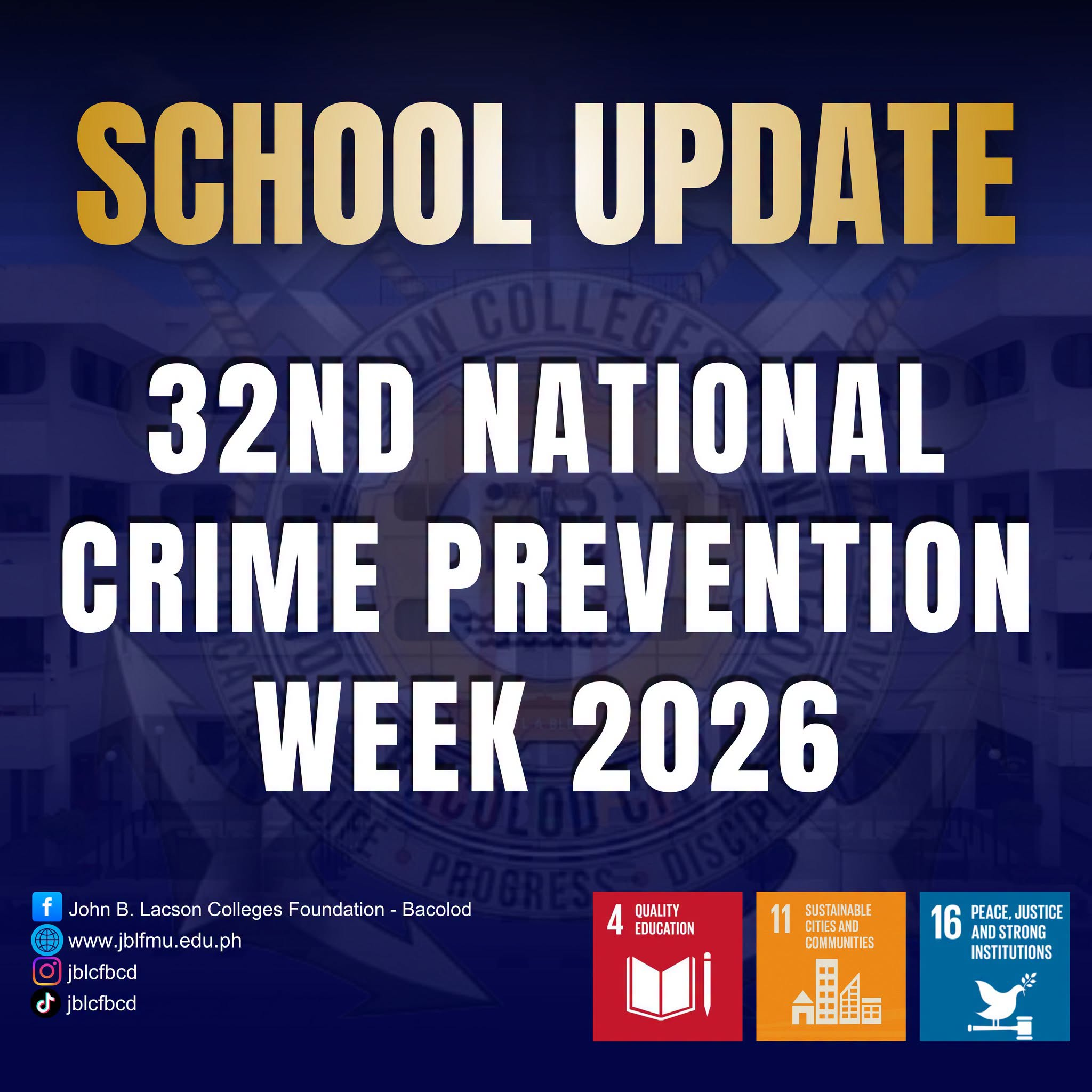 𝐉𝐁𝐋𝐂𝐅-𝐁 𝐌𝐀𝐑𝐊𝐒 𝐓𝐇𝐄 𝟑𝟐𝐍𝐃 𝐍𝐀𝐓𝐈𝐎𝐍𝐀𝐋 𝐂𝐑𝐈𝐌𝐄 𝐏𝐑𝐄𝐕𝐄𝐍𝐓𝐈𝐎𝐍 𝐖𝐄𝐄𝐊 𝟐𝟎𝟐𝟔