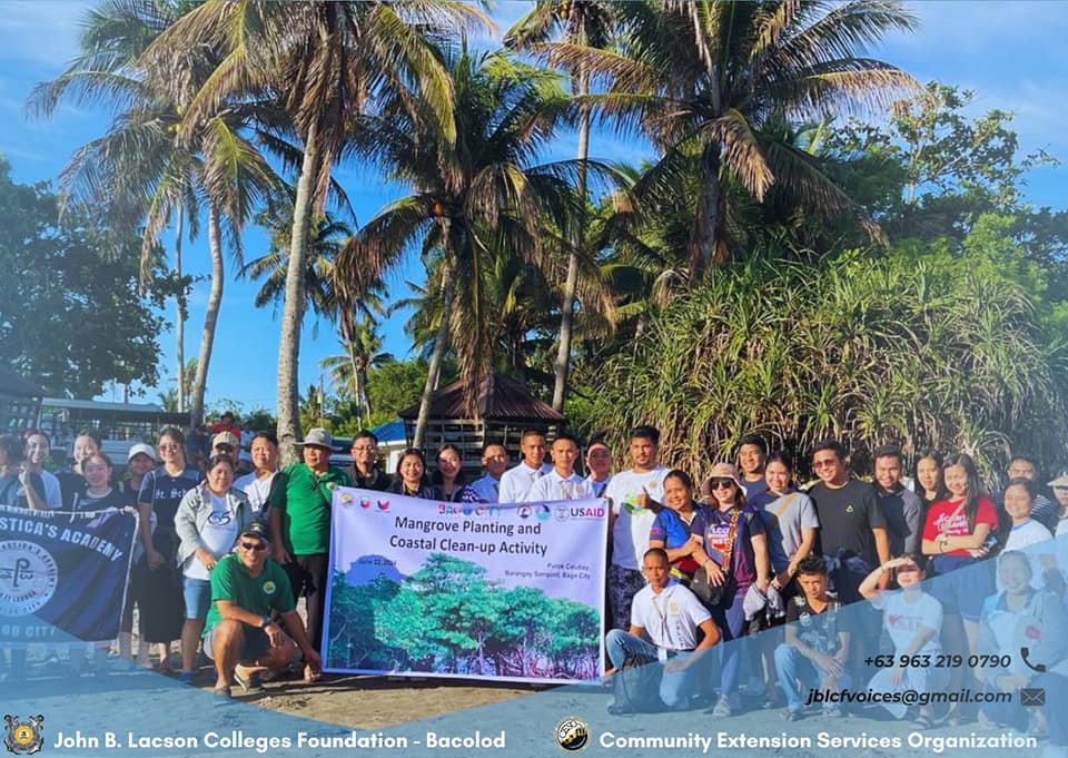 JBLCF-B CESO joins Mangrove Planting and Coastal Clean-up