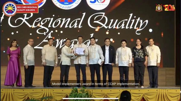 CHED R6 recognizes JBLCF-Bacolod 