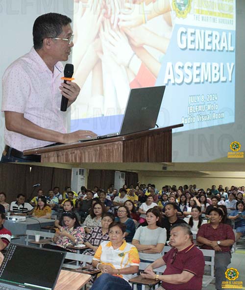 First General Assembly Meeting with Our New Administrator