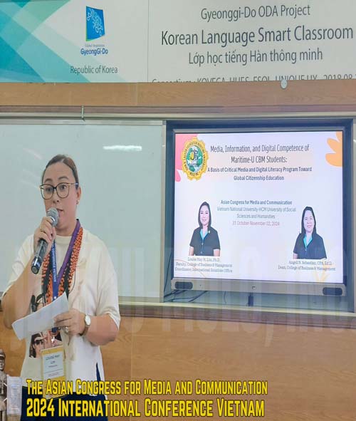 Dr. Louise May Lim presented her research titled 