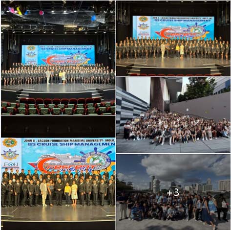 BSCSM 4 students embark on Singapore—Malaysia Cruise Immersion Program