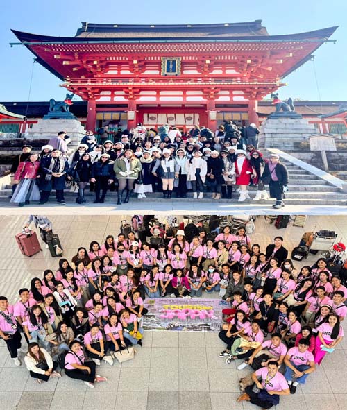 𝗘𝘅𝗽𝗹𝗼𝗿𝗶𝗻𝗴 𝗝𝗮𝗽𝗮𝗻: BS Tourism Management 3's Unforgettable Winter Tour